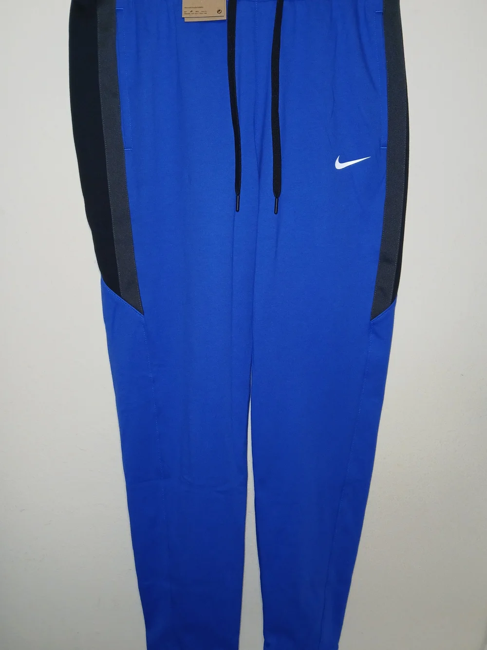 Nike Therma-Fit Showtime Basketball Pants Joggers Men's Size L Blue Nwt